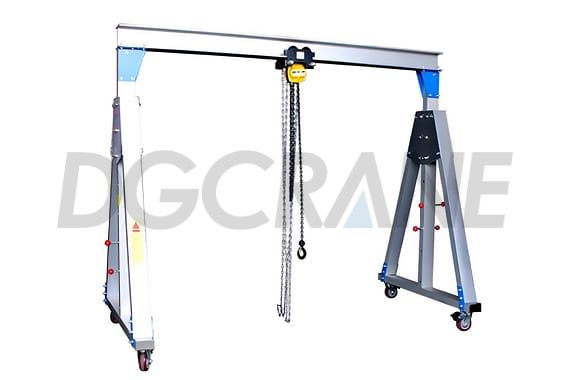 Different Types Of Small Portable Aluminium Gantry Cranes Cost Effective