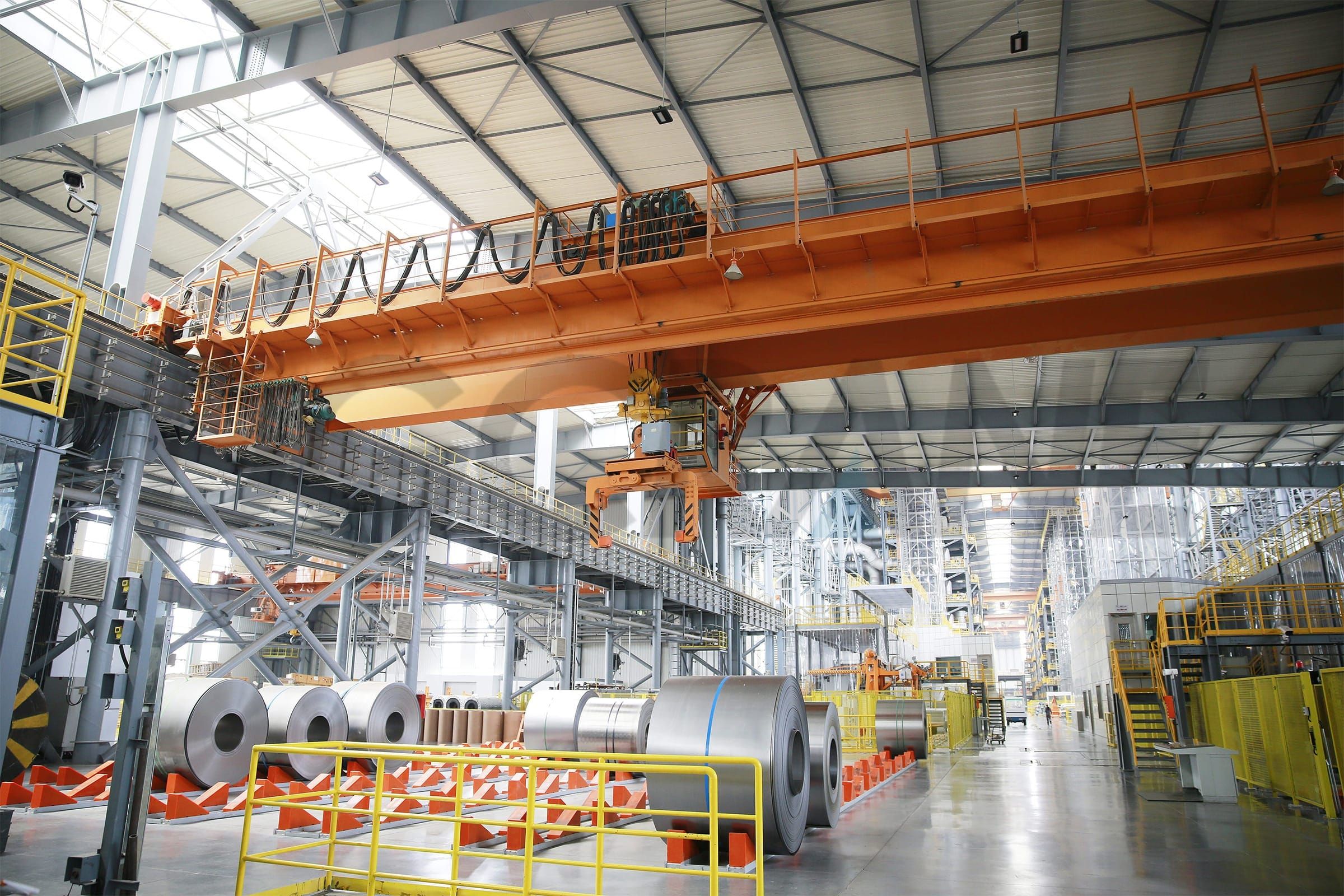 Automated Coil Handling Overhead Crane 2