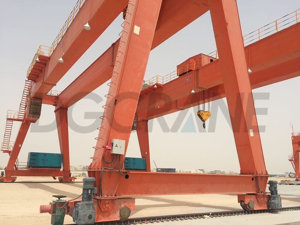 MG70t gantry crane selesai gambar instalasi