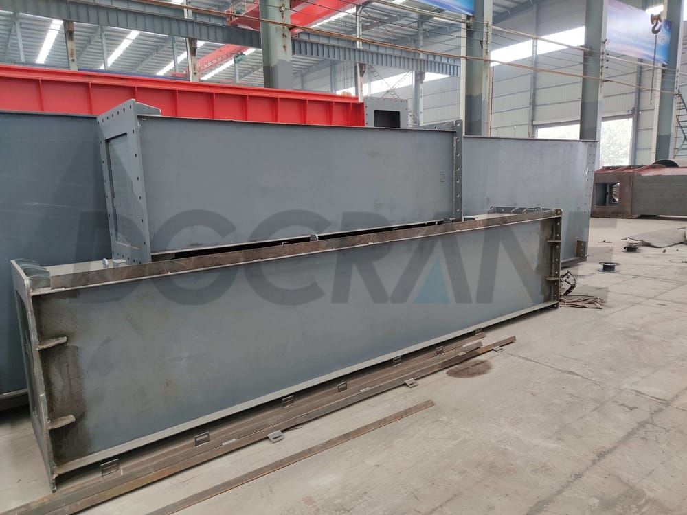 End girder for MG32ton double girder gantry crane scaled