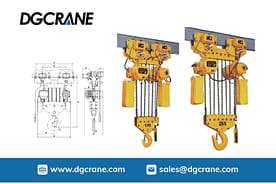 الیکٹرک ٹرالی Hoist15t 25t