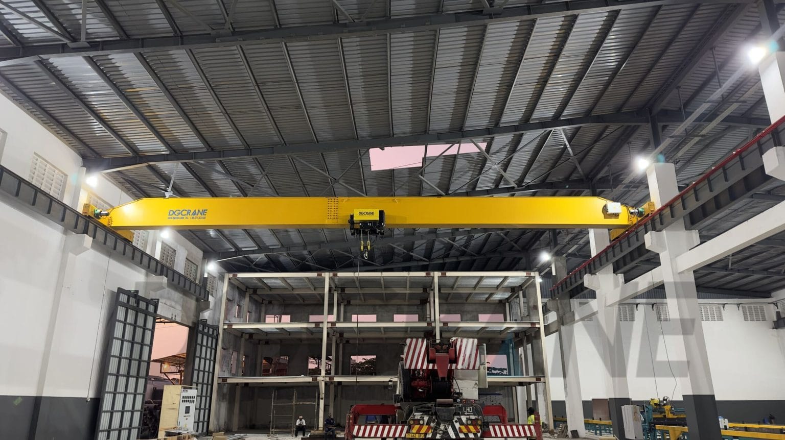 Installation And Test Run Of 16-Ton Overhead Cranes In Tanzania | DGCRANE