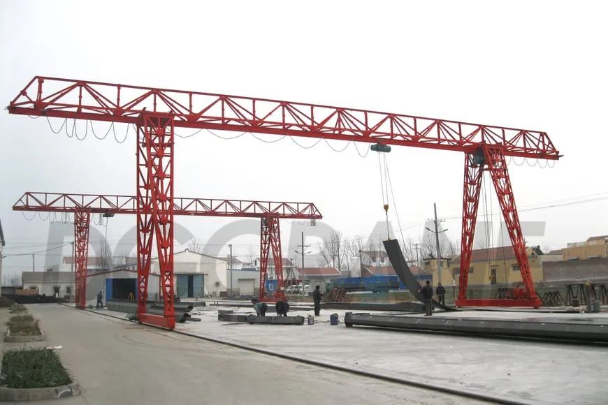 Single girder truss gantry crane 15870x580 1