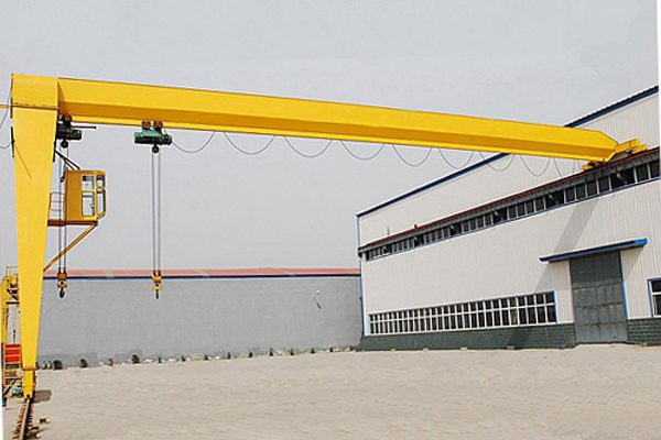 single girder semi gantry crane_1