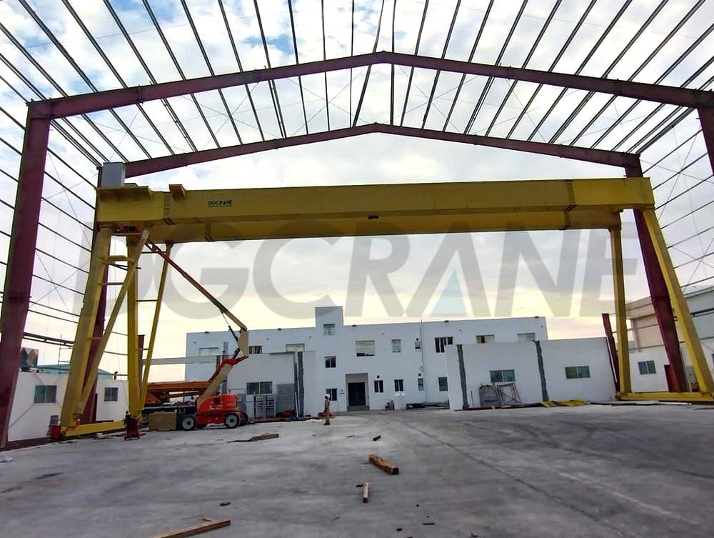 Installation Photos of double girder gantry crane