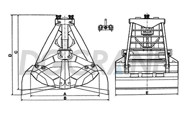 Diagram for gripebøtte for fjernkontroll