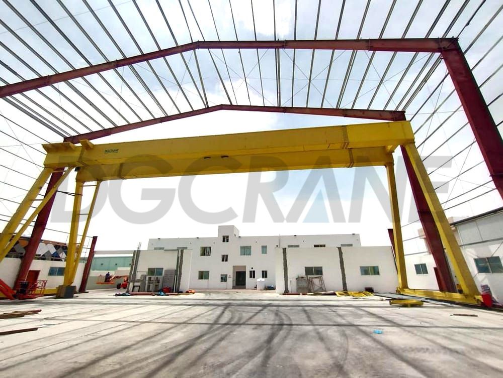 finished installation Photo of the double girder gantry crane 1