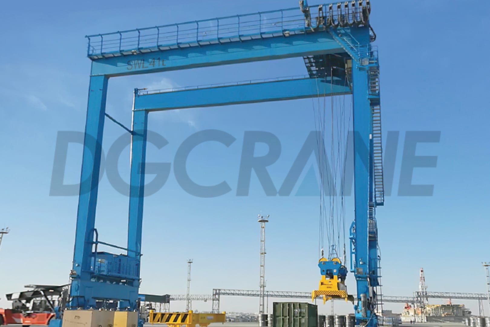 2 Kazakistan'a ihracat rtg konteyner vinci