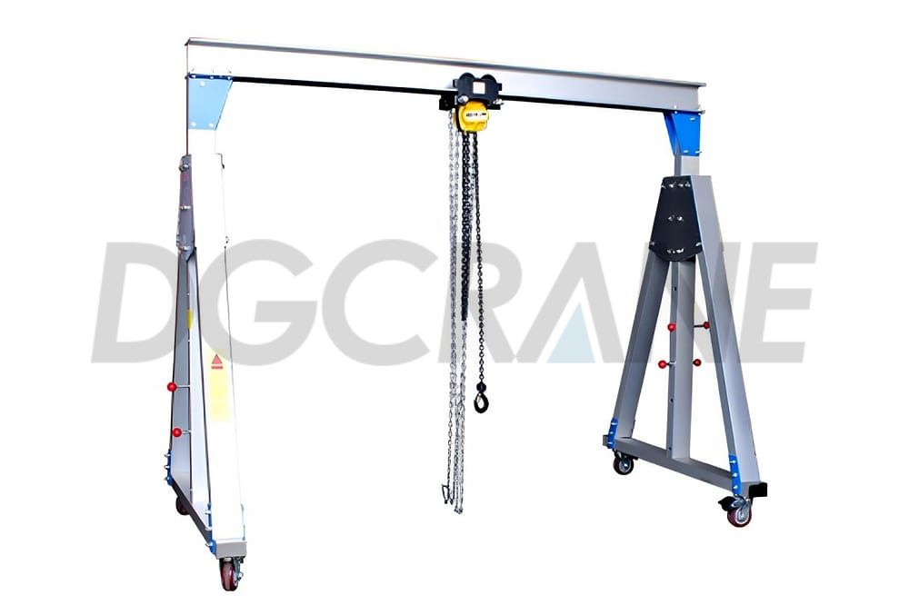 Adjustable Height Aluminum Gantry Crane