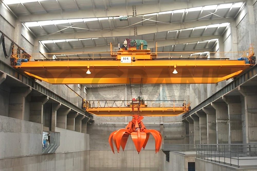 Garbage Grab Overhead Crane