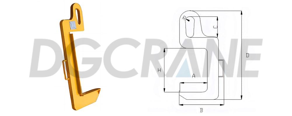 Narrow Coil C Hooks