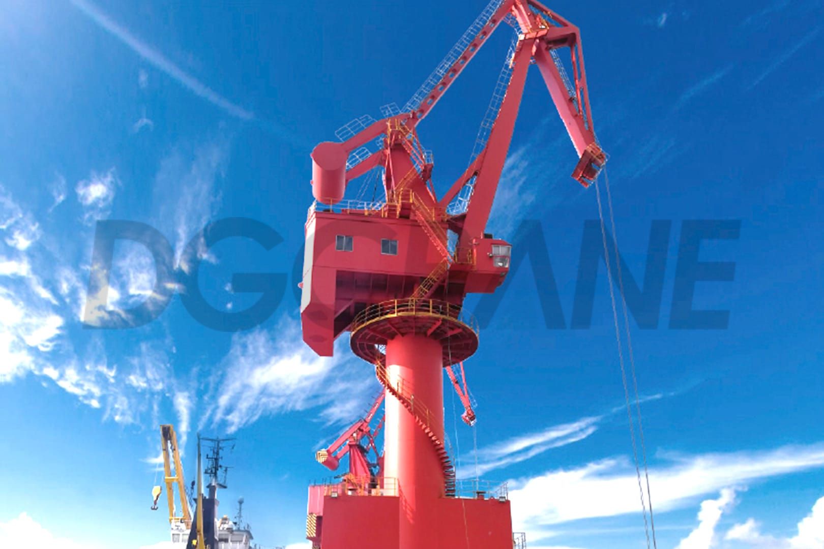 2 1Export of four link Portal crane to Sulawesi Indonesia