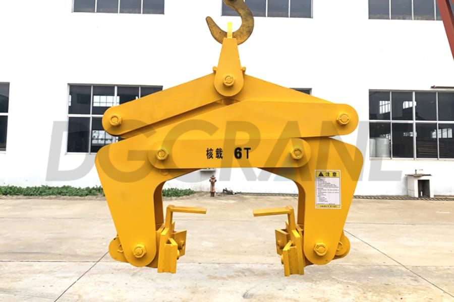 Clamp for Carbon blocks stacker cranes case2