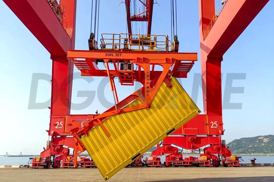 Container Tipping Spreader