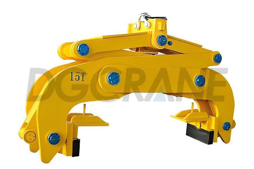 Hydraulic tongs for aluminum ingots