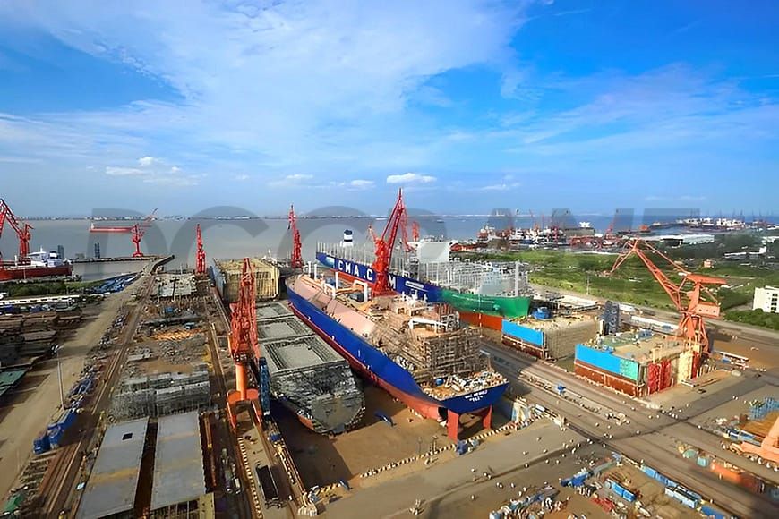 Shipyard Portal Cranes