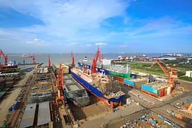 Shipyard Portal Cranes