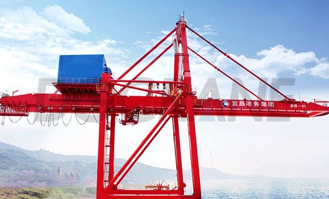 Proyecto de grúa de barco a tierra del puerto de Yichang