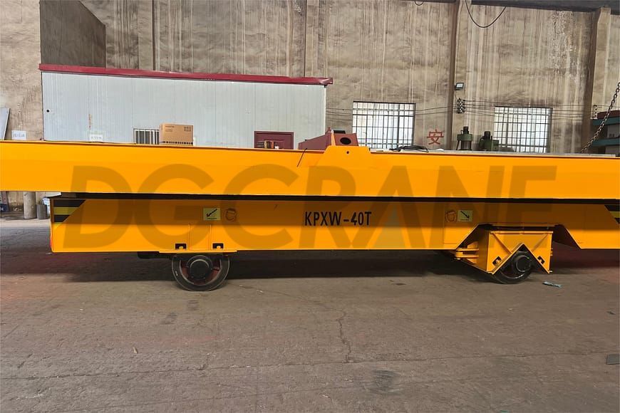 40 ton trackless transfer cart delivered to Iordan scaled