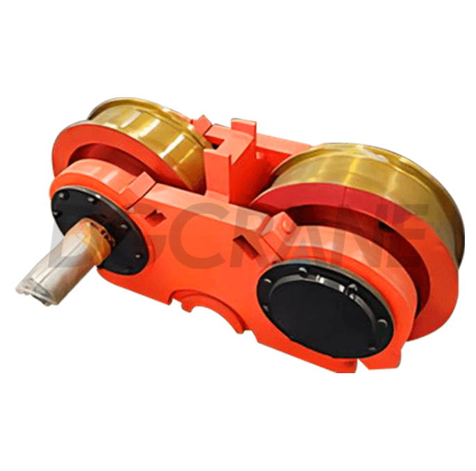 45° Split Bearing Box Crane Wheel Assembly 2