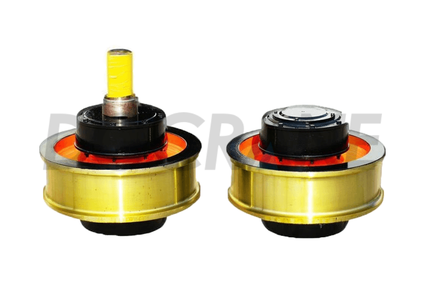 45°Split Bearing Box Crane Wheel Assembly