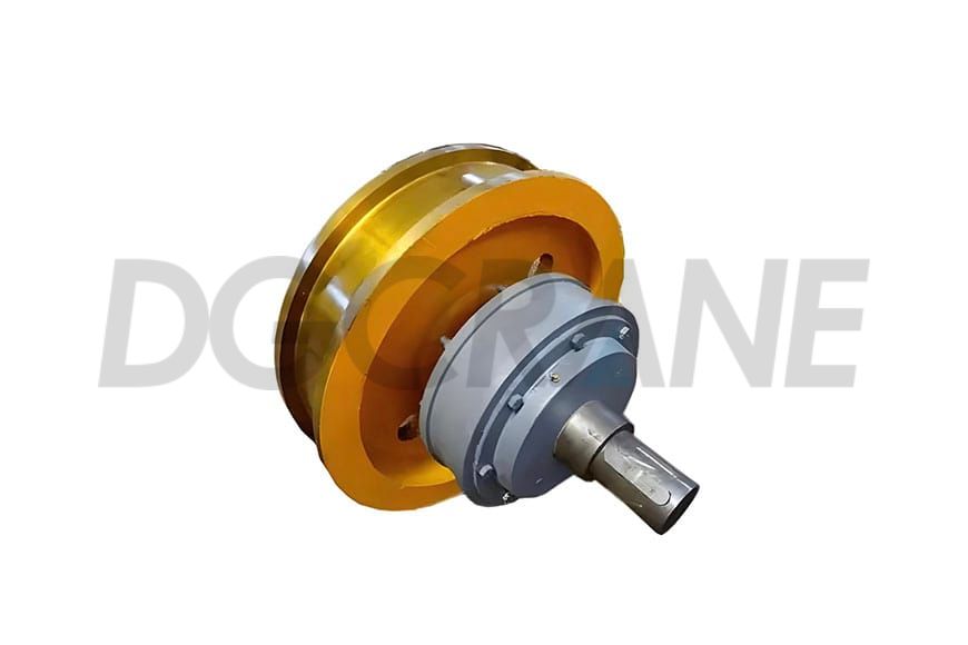 45°split bearing box type crane wheel assembly