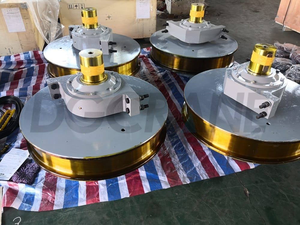 L block crane wheel assembly case 2