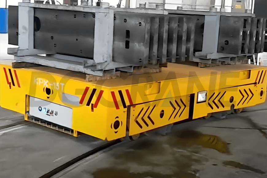 Rail die transfer cart