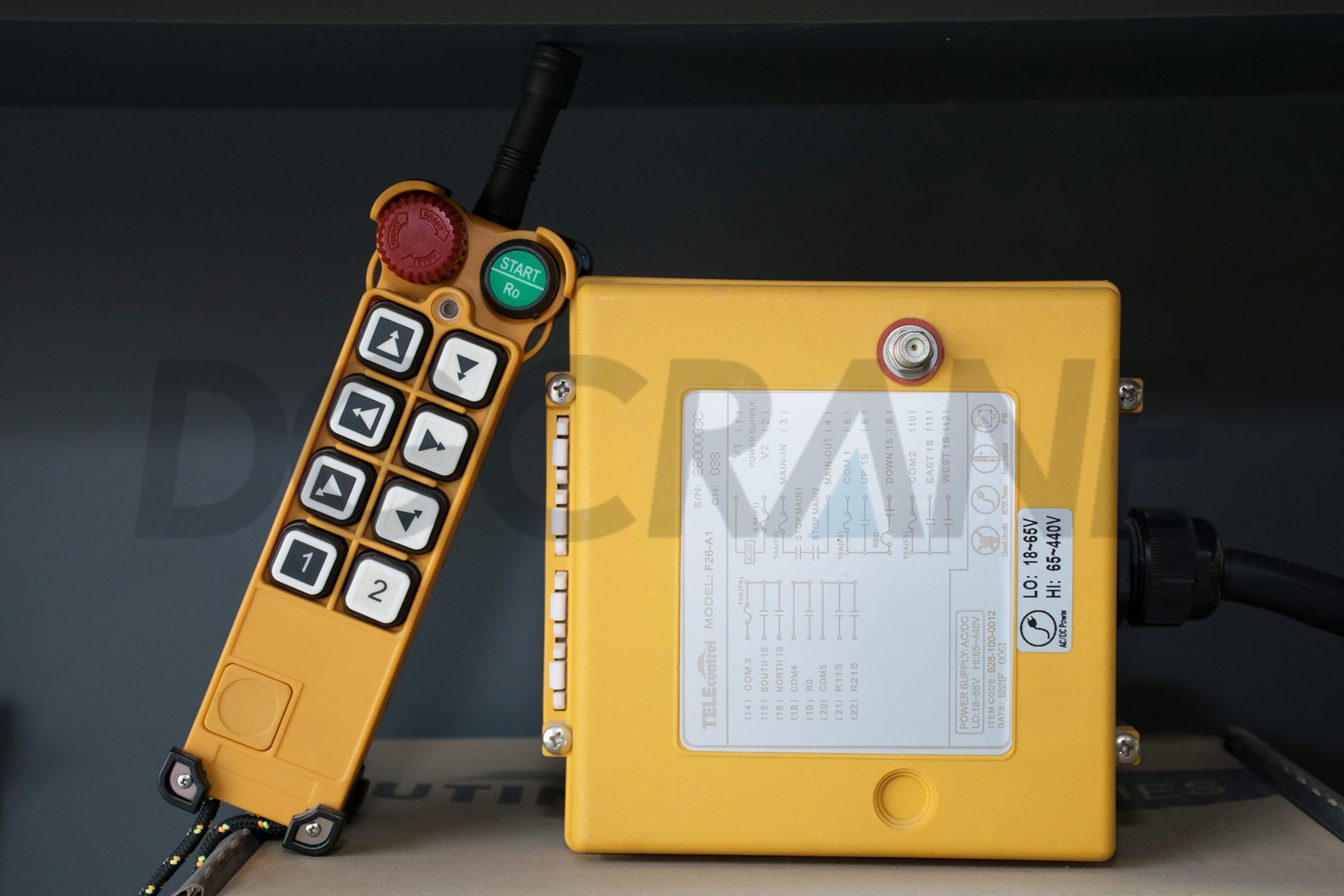 F26 A1 transmitter and receiver