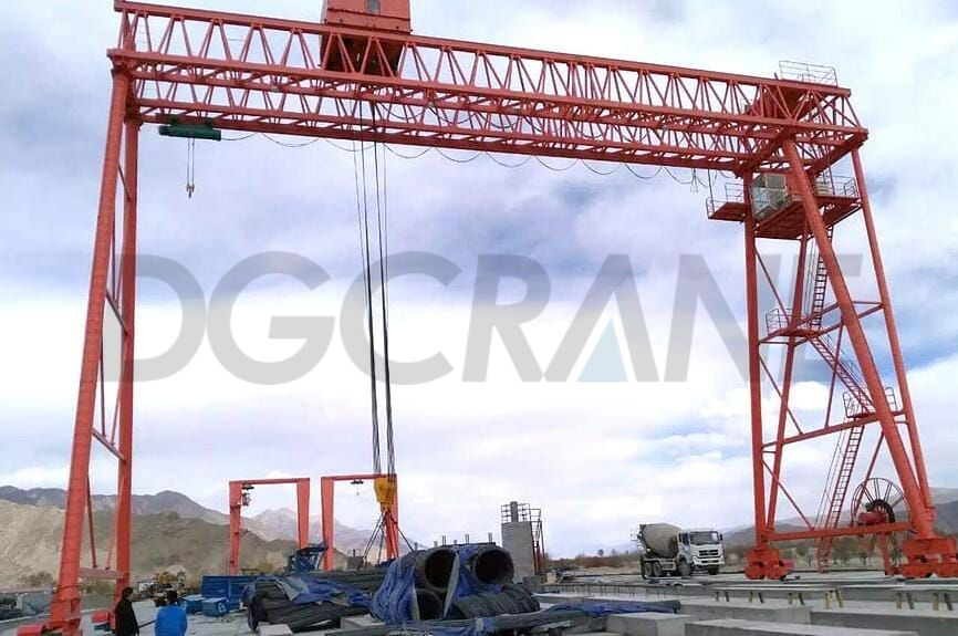 truss double girder gantry crane