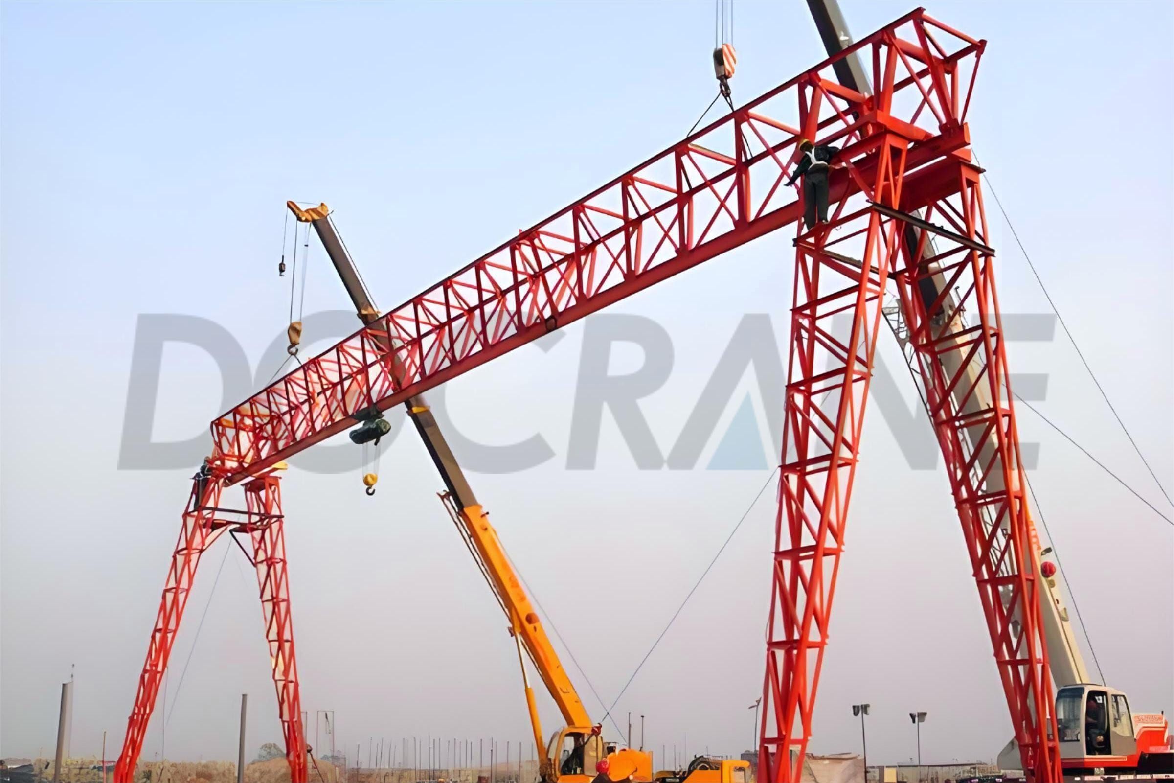 truss single girder gantry crane