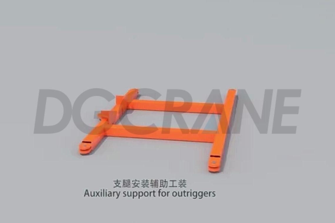 Auxiliary support for outriggers 1