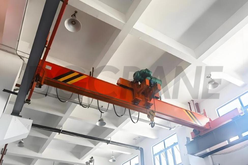 1 Ton Offset Trolley Single Girder Overhead Crane