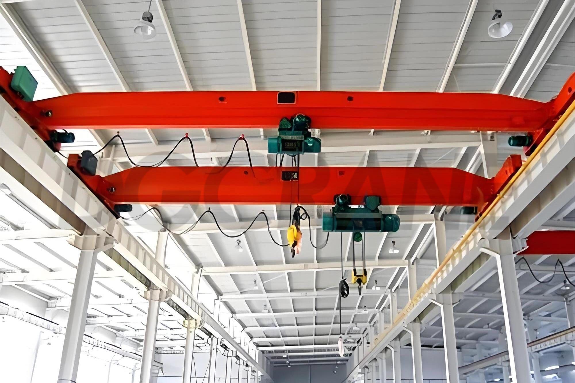 1 Ton Single Girder Electric Overhead Travelling Crane 1