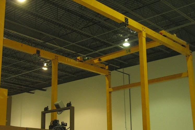 1 ton single girder overhead crane installation and commissioning watermarked