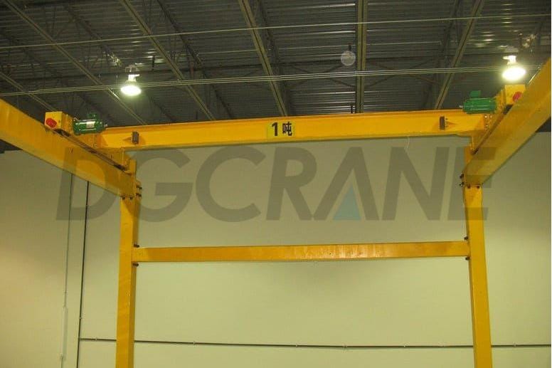 1 toneladang single girder overhead crane installation at commissioning watermarked2