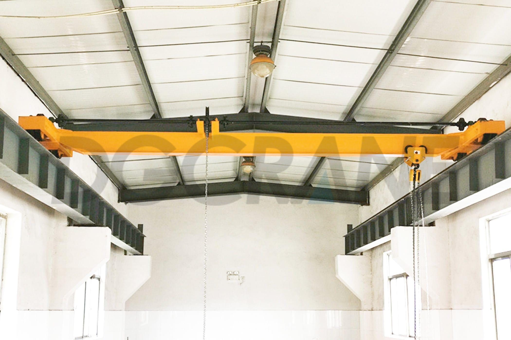 Manual Single Girder Overhead Crane 1