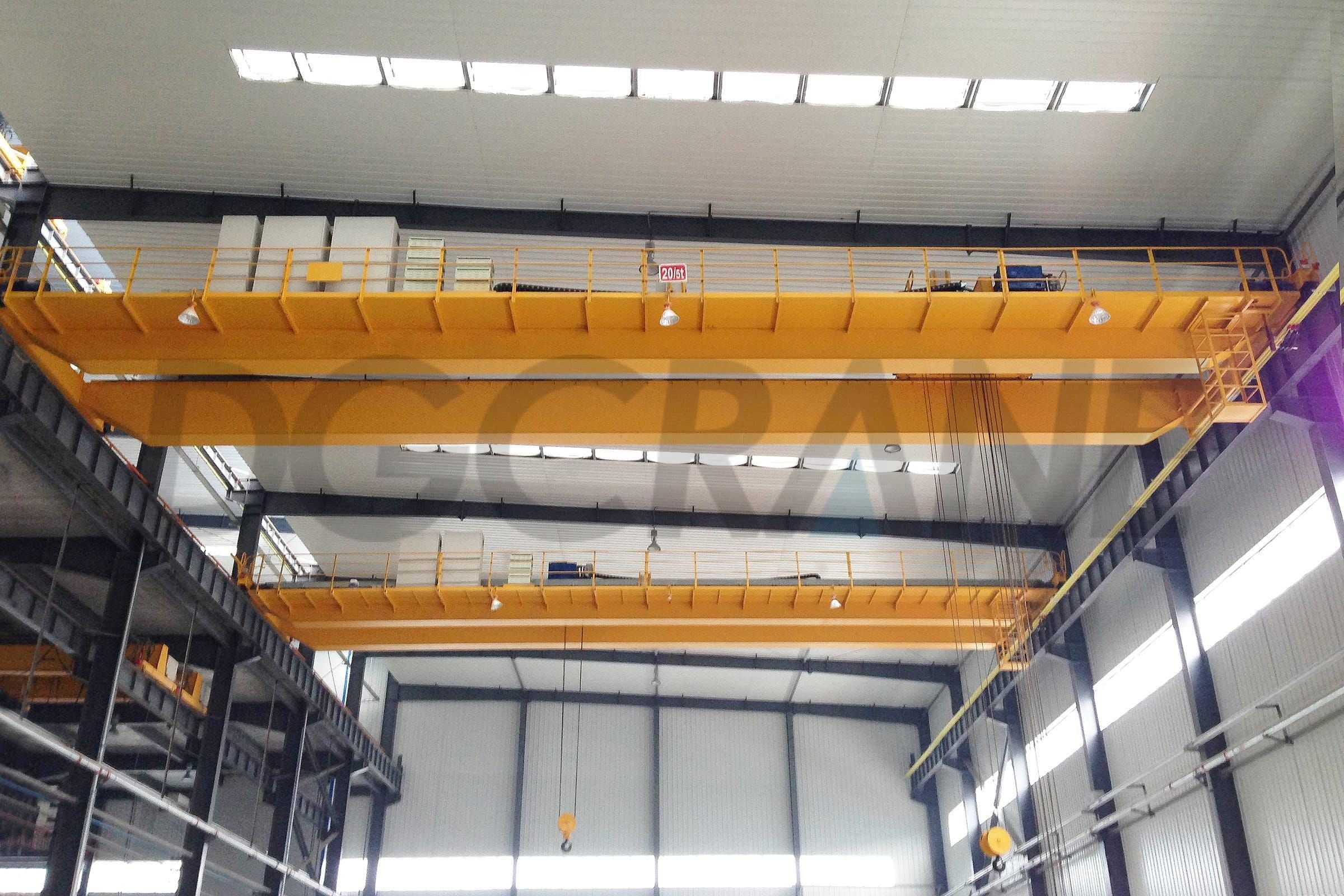 QD type double girder overhead crane 10 2