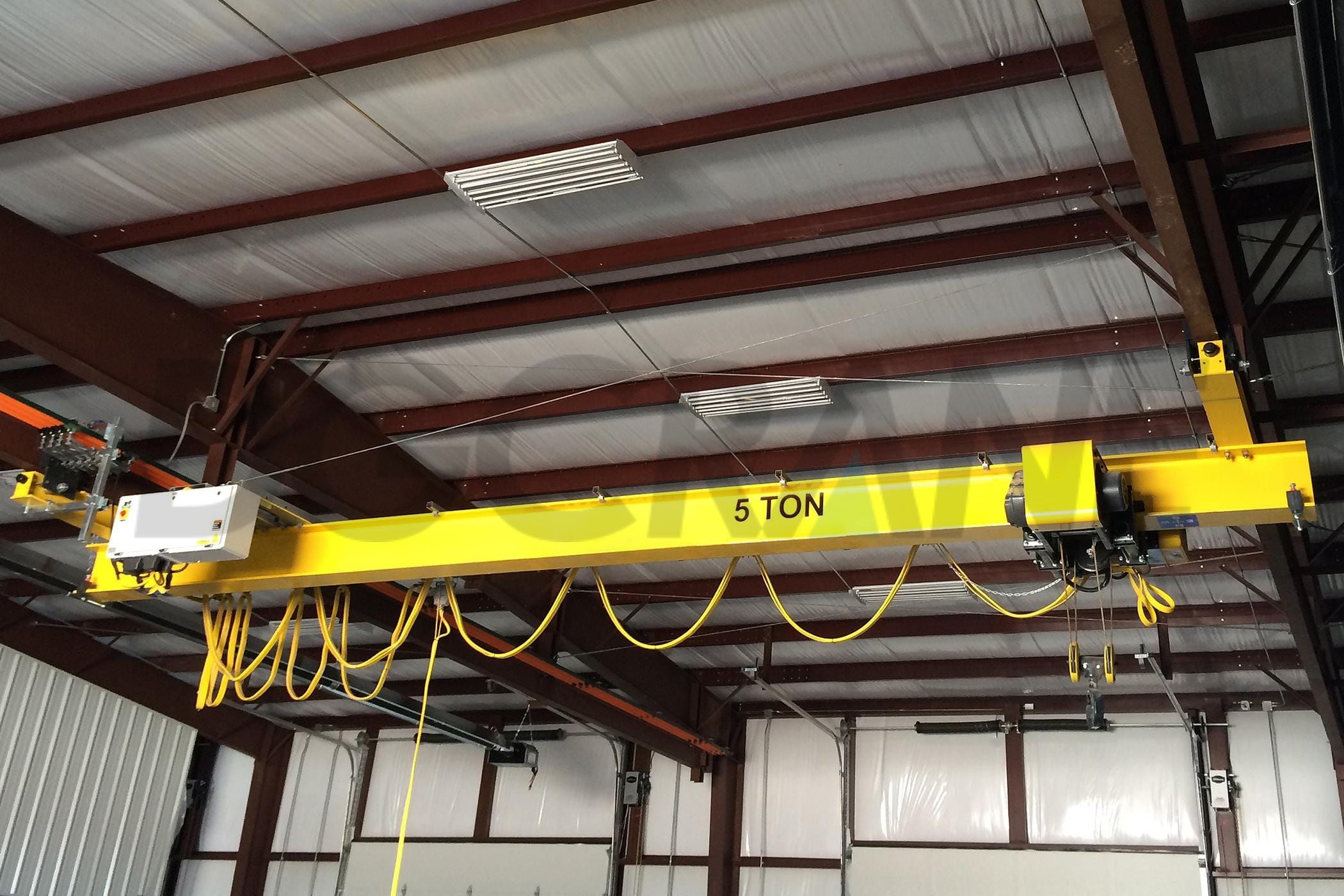 Underslung Single Girder Overhead Crane