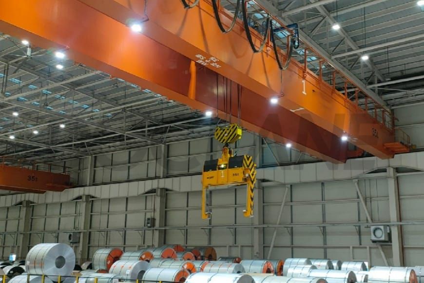 Automated Coil Handling Overhead Crane