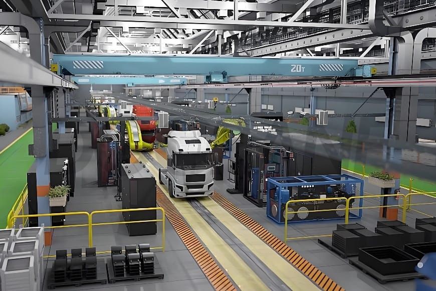 European Type Single Girder Overhead Crane