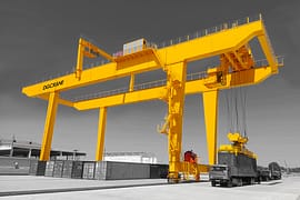 Rail Mounted Container Gantry Crane menu