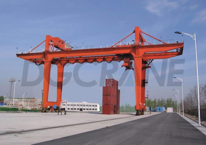 रेल माउंटेड कंटेनर गैन्ट्री क्रेन 7