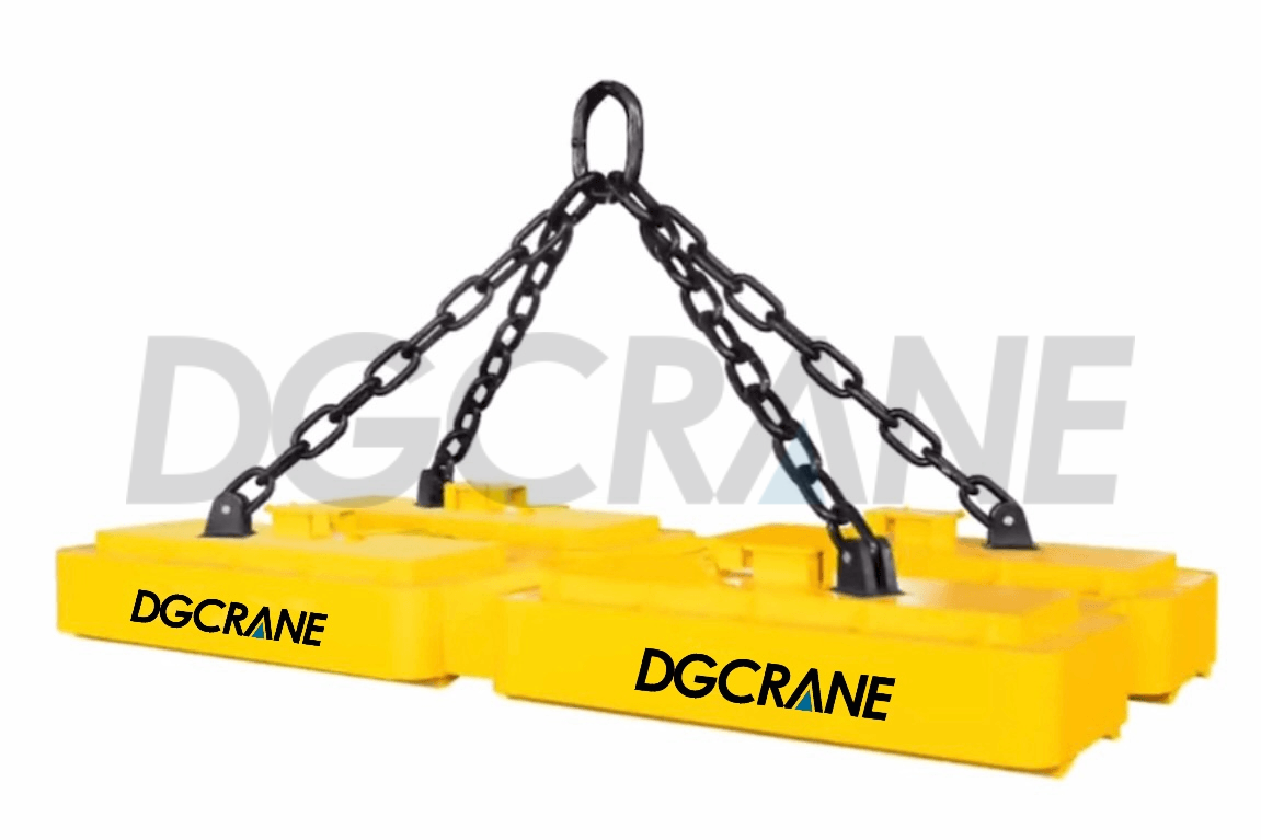 Rectangular Electromagnetic Lifting Magnets Assembly