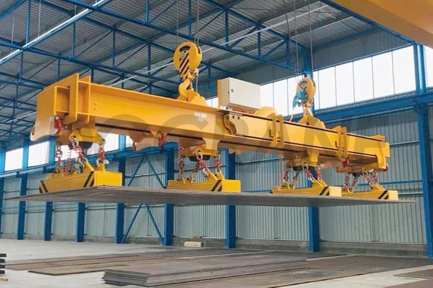 Rectangular lifting electromagnet MW84 SERIES lifting steel plate