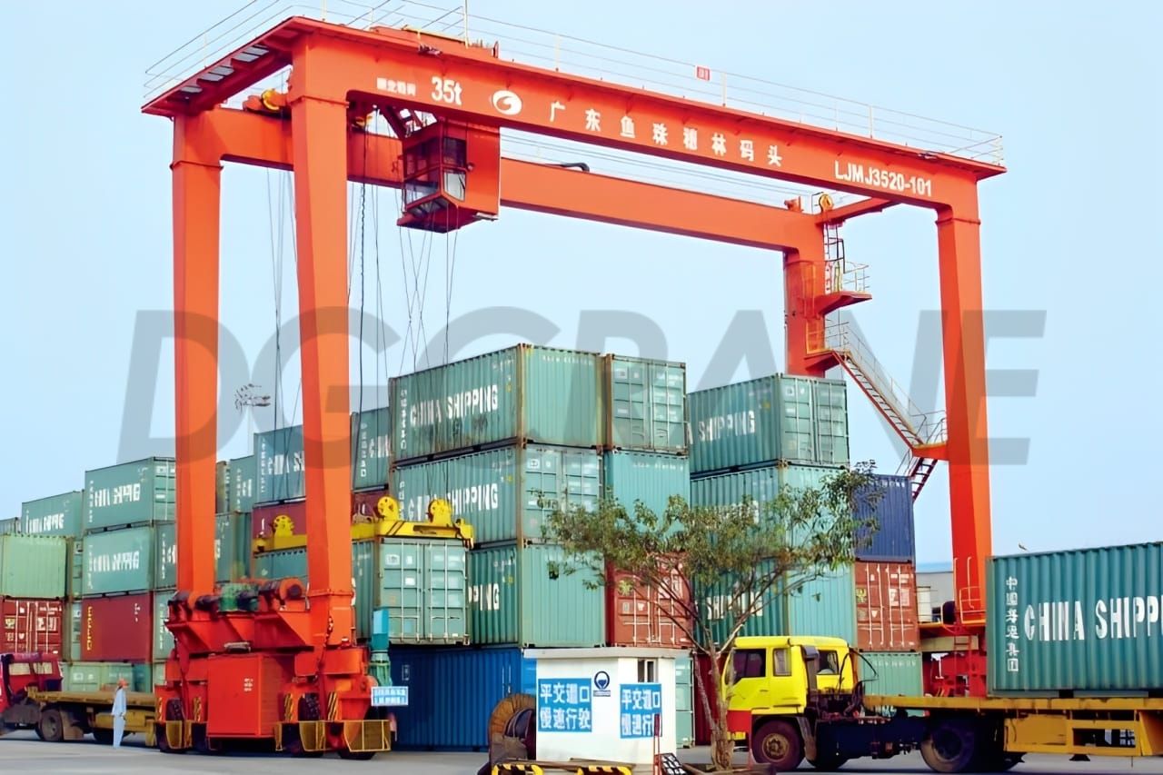 रबर टायर कंटेनर गैन्ट्री क्रेन 2