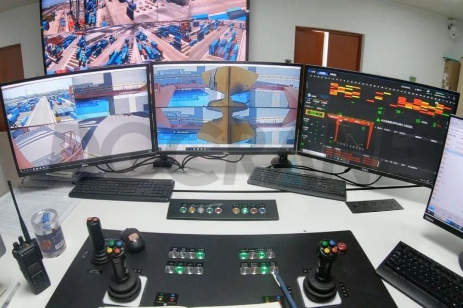 झेजियांग पेट्रोकेमिकल – स्वचालित रेल माउंटेड कंटेनर गैन्ट्री क्रेन 6