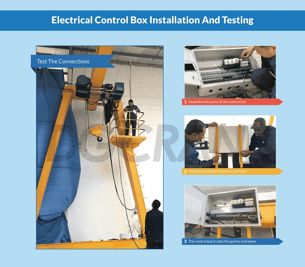 Electrical Control Box Installation And Testing