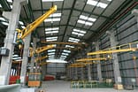 8 sets of 2 ton wall jib cranes in Peru 