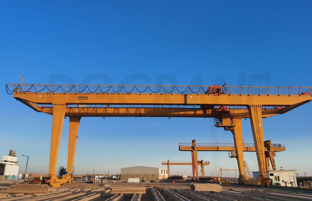 La grue à portique de 5 + 5 tonnes de DGCRANE exportée vers l'Arabie saoudite